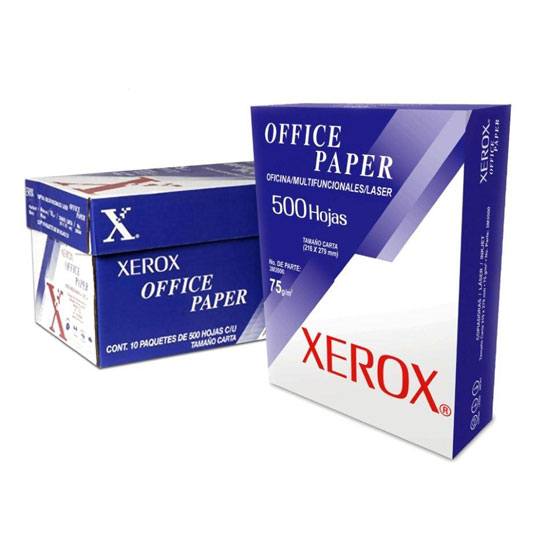 Compra Caja De Papel Bond Blanco Carta Xerox Azul Office Paper Gramaje