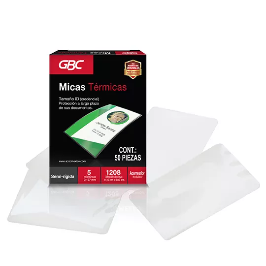 Mica Gbc Termica P X Cm Semi Rigida Milesimas Pedidos