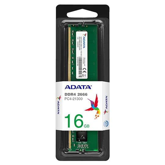 Memoria RAM para Escritorio ADATA 16GB DDR4 2666MHz CL19 U-DIMM