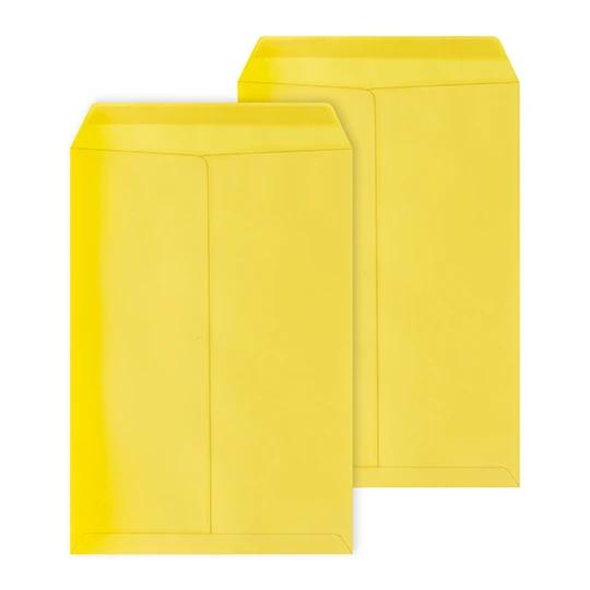 Bolsa Sobre Tamaño Carta Cierre Engomado, 200 Piezas Manila Color