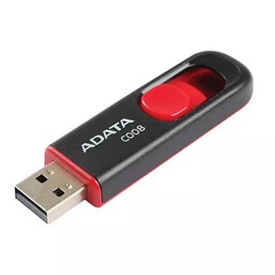Memoria Flash USB Adata C008 AC008-16G-RKD Capacidad de 16