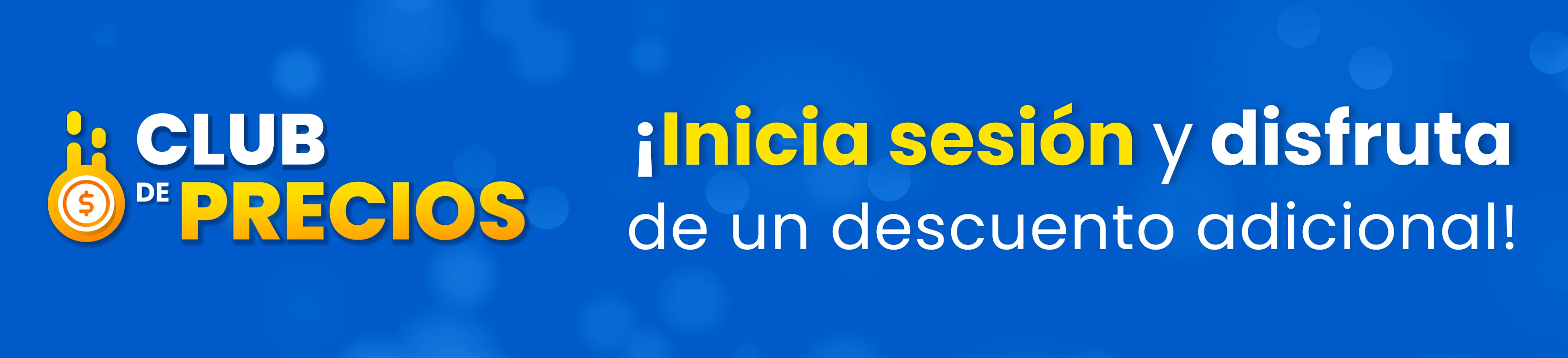 Club de Precios en Pedidos.com, ¡Inicia sesión y disfruta de un descuento adicional!