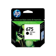 CARTUCHO DE TINTA HP 675 NEGRO ORIGINAL CN690AL | Pedidos.com