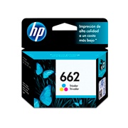 CARTUCHO DE TINTA HP 662 ESTANDAR TRICOLOR ORIGINAL | Pedidos.com