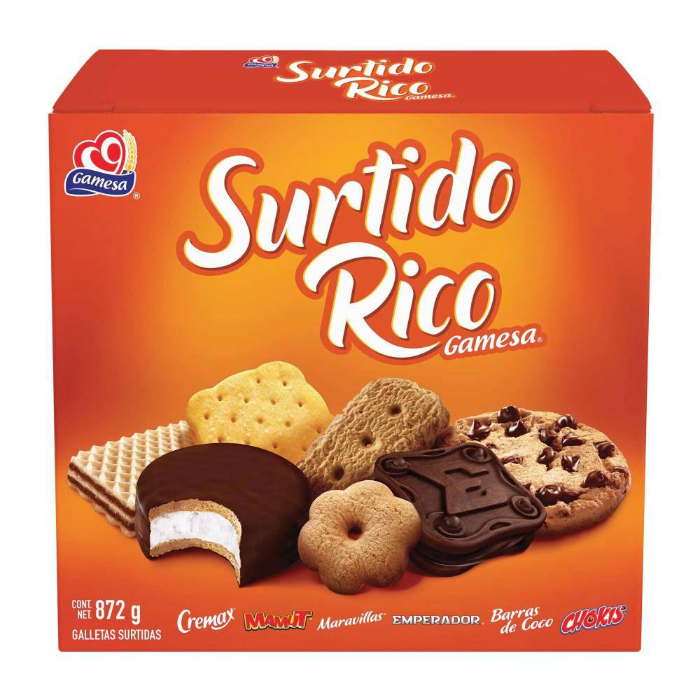 Galletas Surtido Rico Gamesa De 1 4 Kg Pedidos Com