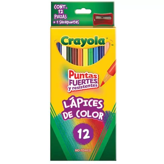 Lápices de Colores Caja con 24 Piezas Largos Redondos Prismacolor
