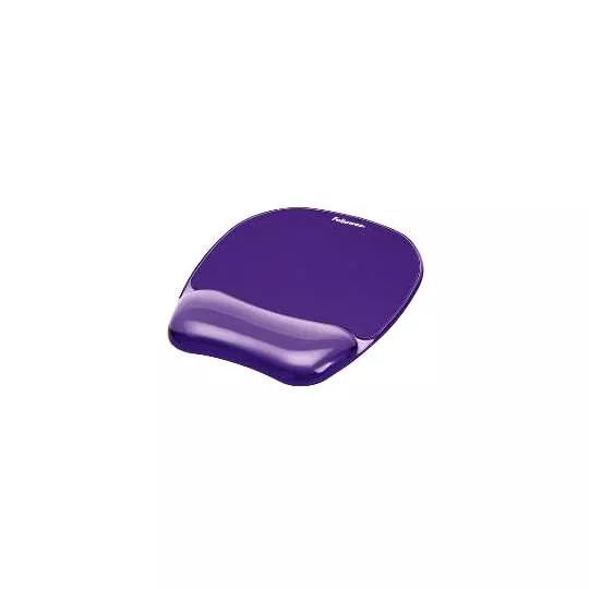 91441 - Fellowes Gel Wrist Rest & Mouse Pad - Purple