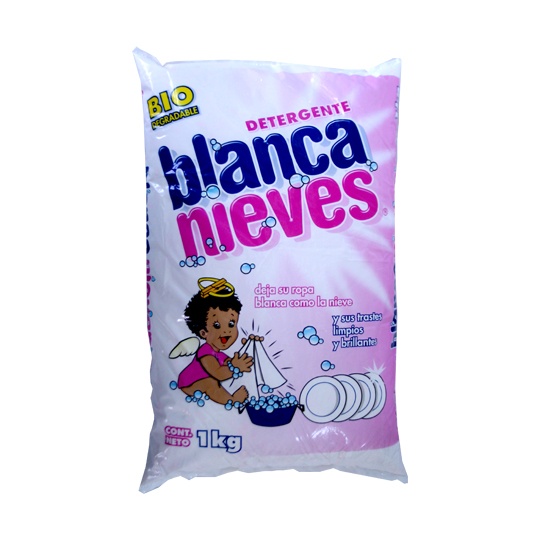 Compra DETERGENTE EN POLVO BLANCA NIEVES 1 KG LA CORONA Detergente En