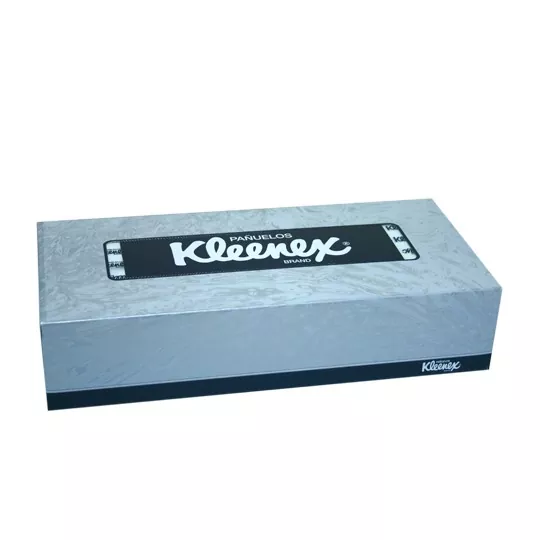 Kleenex® Caja de Pañuelos 8824, 12 Paquetes de 72 hojas, 3 Capas, Suaves y  Resistentes, Sin Fragancia, Color: Blanco, Original