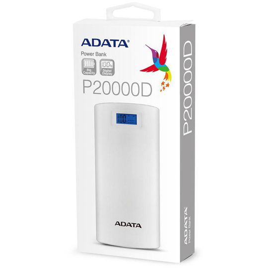 Power Bank Adata Ap000d Dgt5v Cwh Blanca 000 Mah Pedidos Com