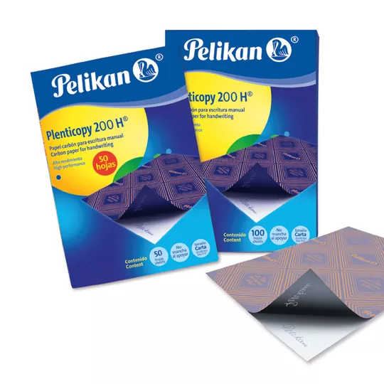 Pelikan papier carbone Plenticopy 200H, pochette de 10 feuilles