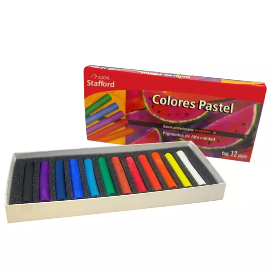 Descubrir 34+ imagen caja de gises color pastel