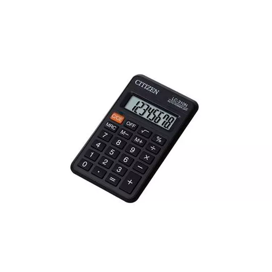 CALCULADORA DE BOLSILO CITIZEN LC 310 8 DIGITOS | Pedidos.com