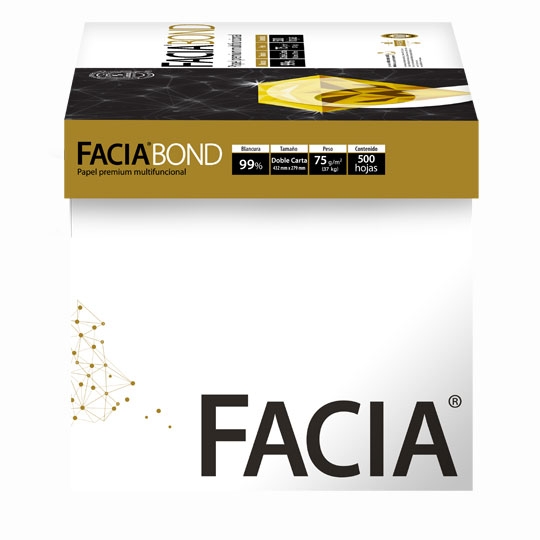 Caja De Papel Doble Carta Bond Blanco Copamex Facia Bond Gramaje 75 Grs