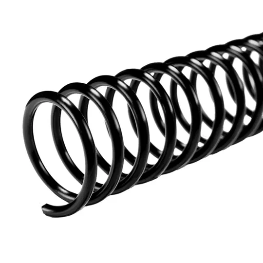 Gbc SP905128 Caja de 50 espirales metálicas 28 mm color negro 