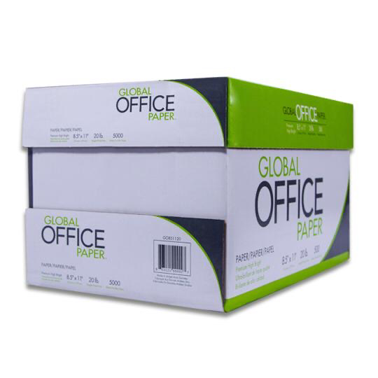 PAPEL GLOBAL OFFICE PAPER CARTA BL 97% | Pedidos.com