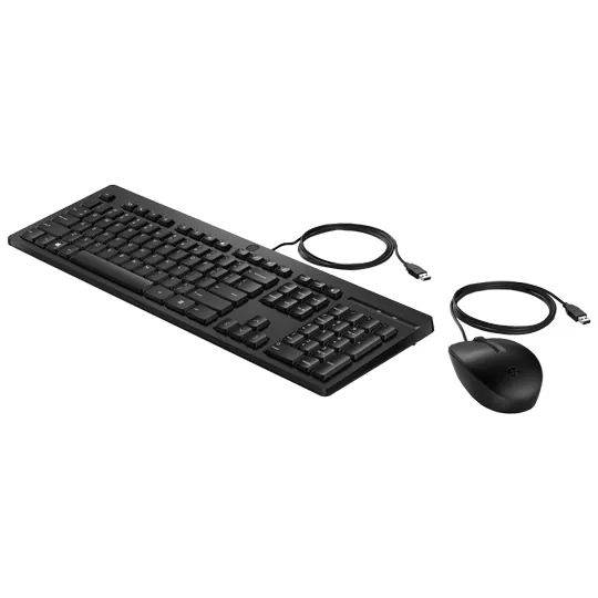 HP Combo de ratón y teclado inalámbricos 235, color negro