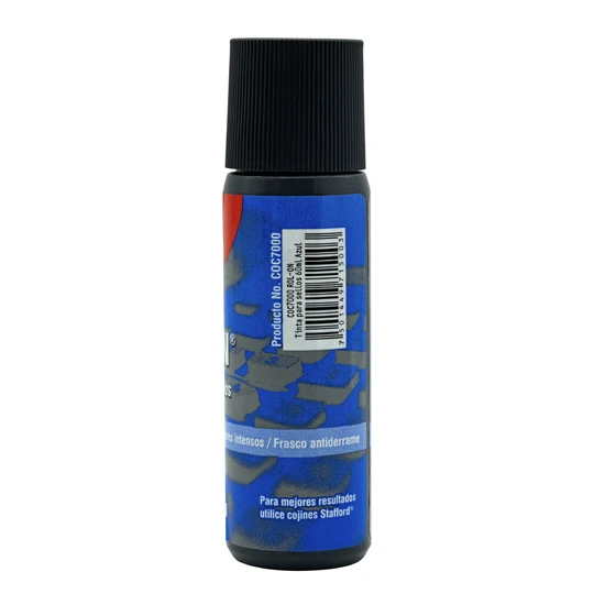 Tinta para Sellos - Tampón Tinta Sello - Distintos Colores - Rojo- Azul -  Negro -Recambio de Tinta - 2 Botellas de 30 ml (Azul) : : Oficina  y papelería